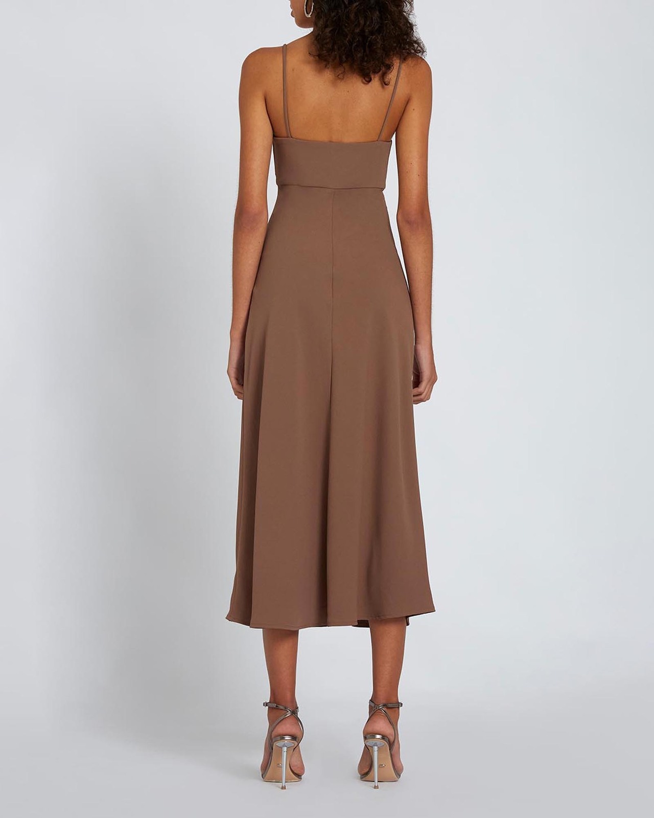 Fall Bias Midi Dress