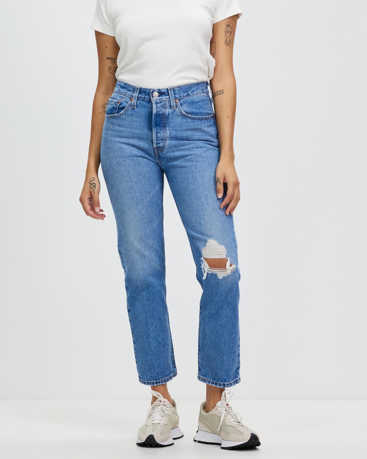 501 Crop Jeans