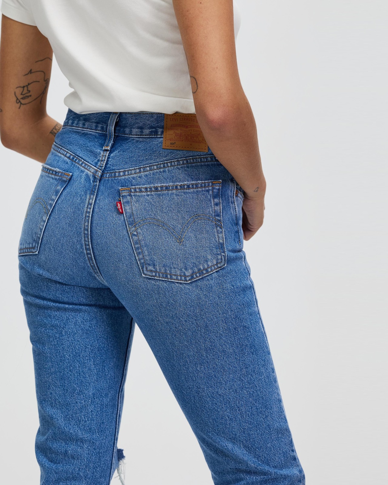 501 Crop Jeans