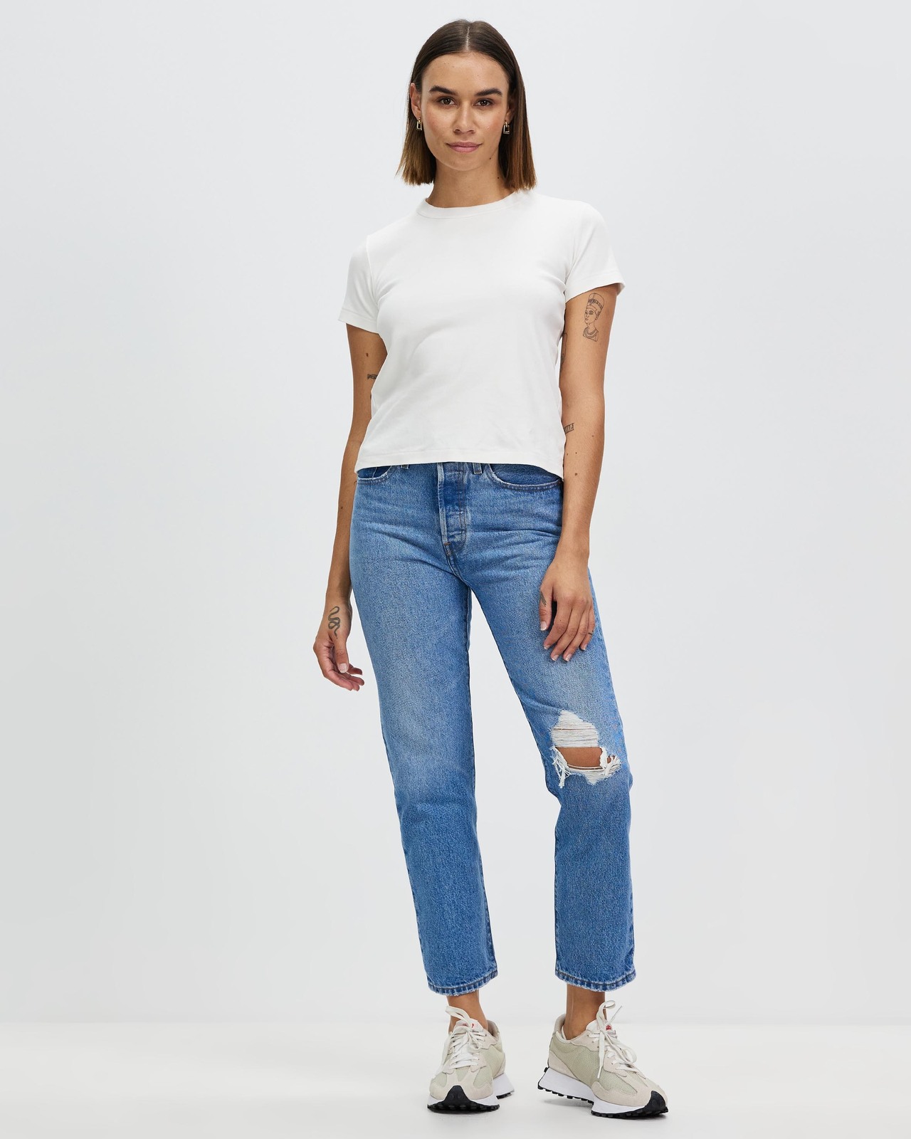 501 Crop Jeans