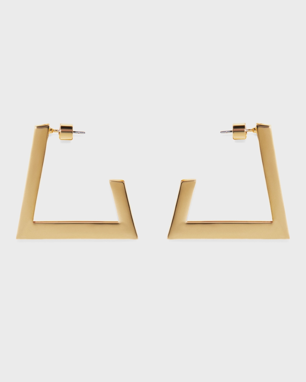 Trapeze Hoop Earring