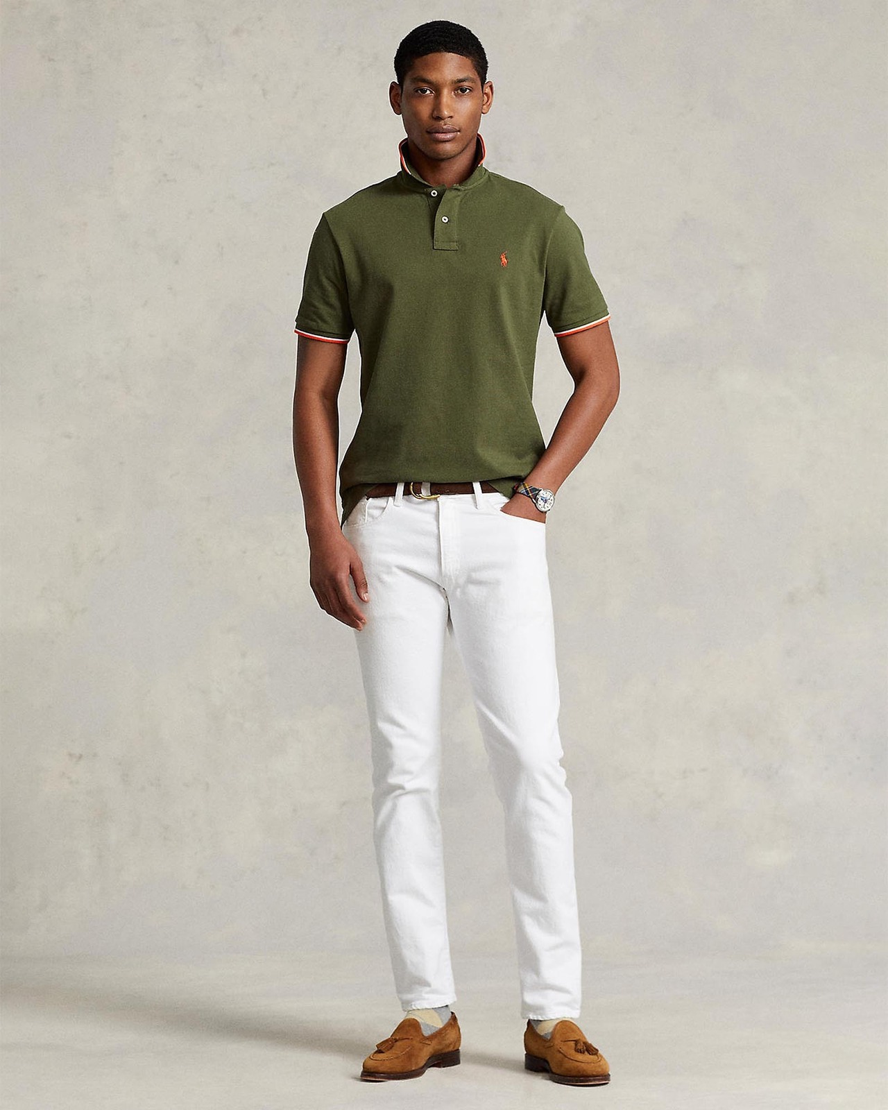 Zalando x PRL Exclusive Capsule - Basic Mesh Tipped Polo
