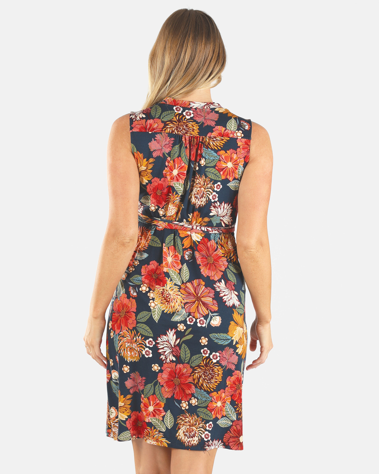 Maternity Wrap Nursing Dress