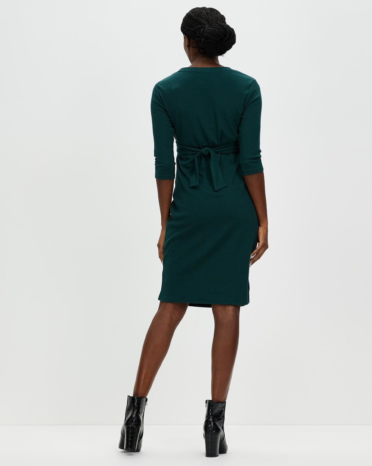 Maternity and Nursing Tie Knot Dress