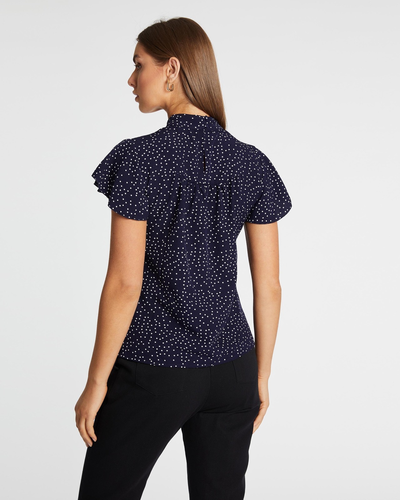Fia Flutter Sleeve Blouse