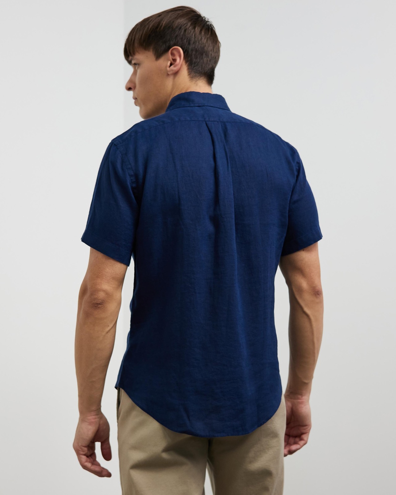 Linen Short Sleeve Sport Shirt