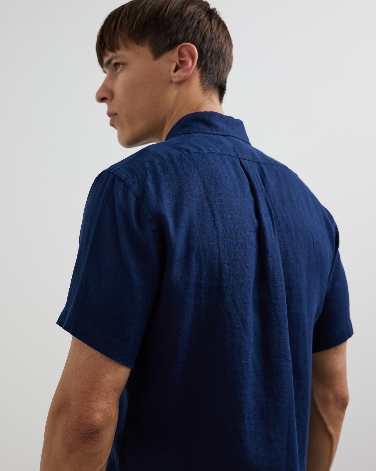 Linen Short Sleeve Sport Shirt