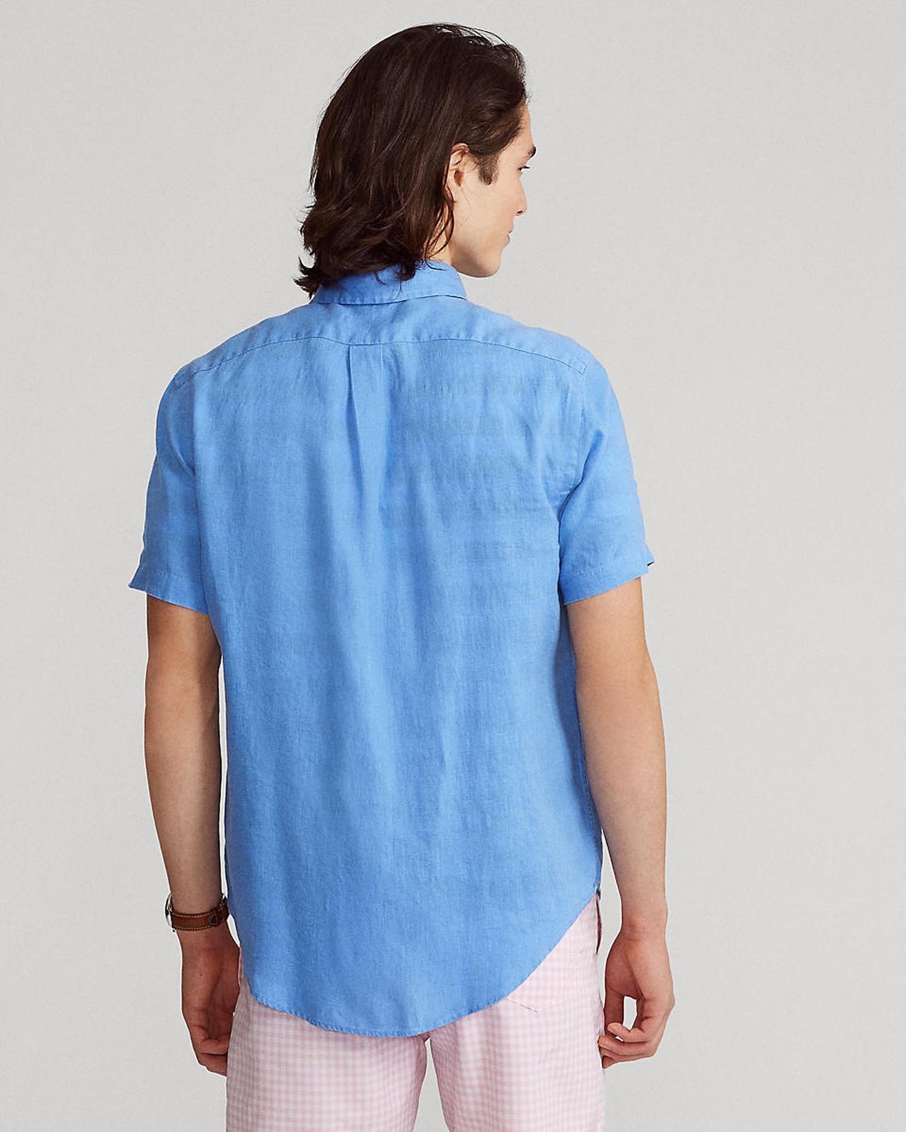 Linen Short Sleeve Sport Shirt