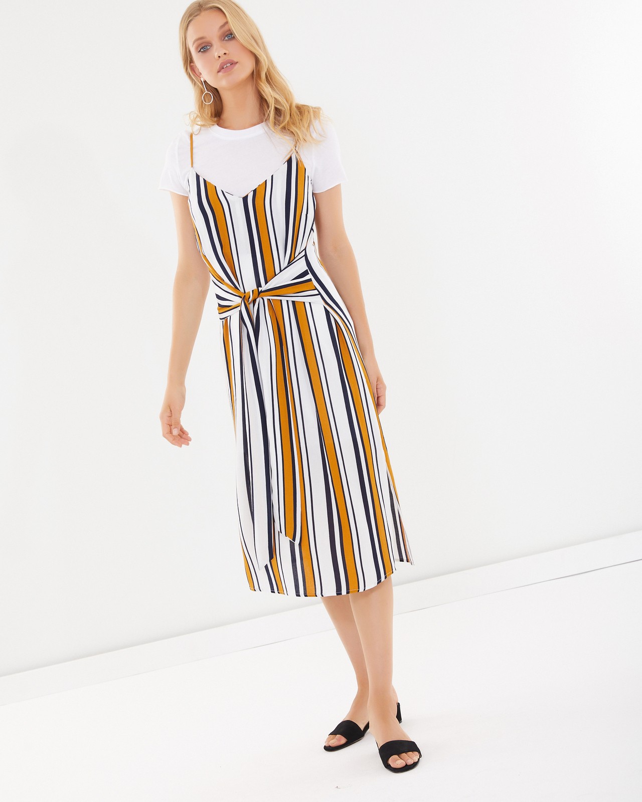 Isabella Shift Tie Dress
