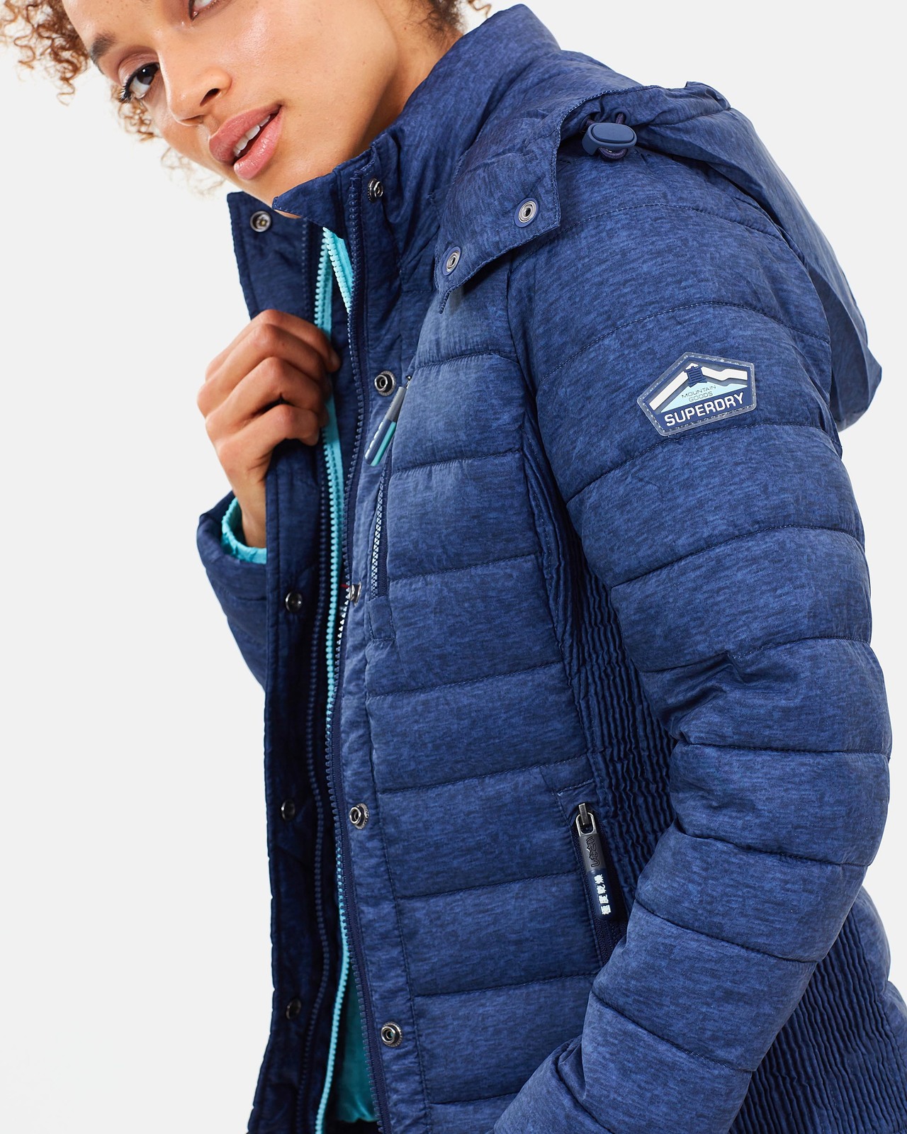 Fuji Slim Double Zip Hooded Jacket - AirRobe