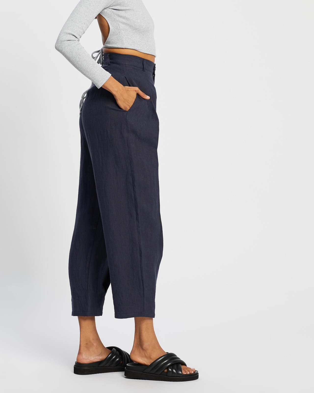 Pleat Front Pants