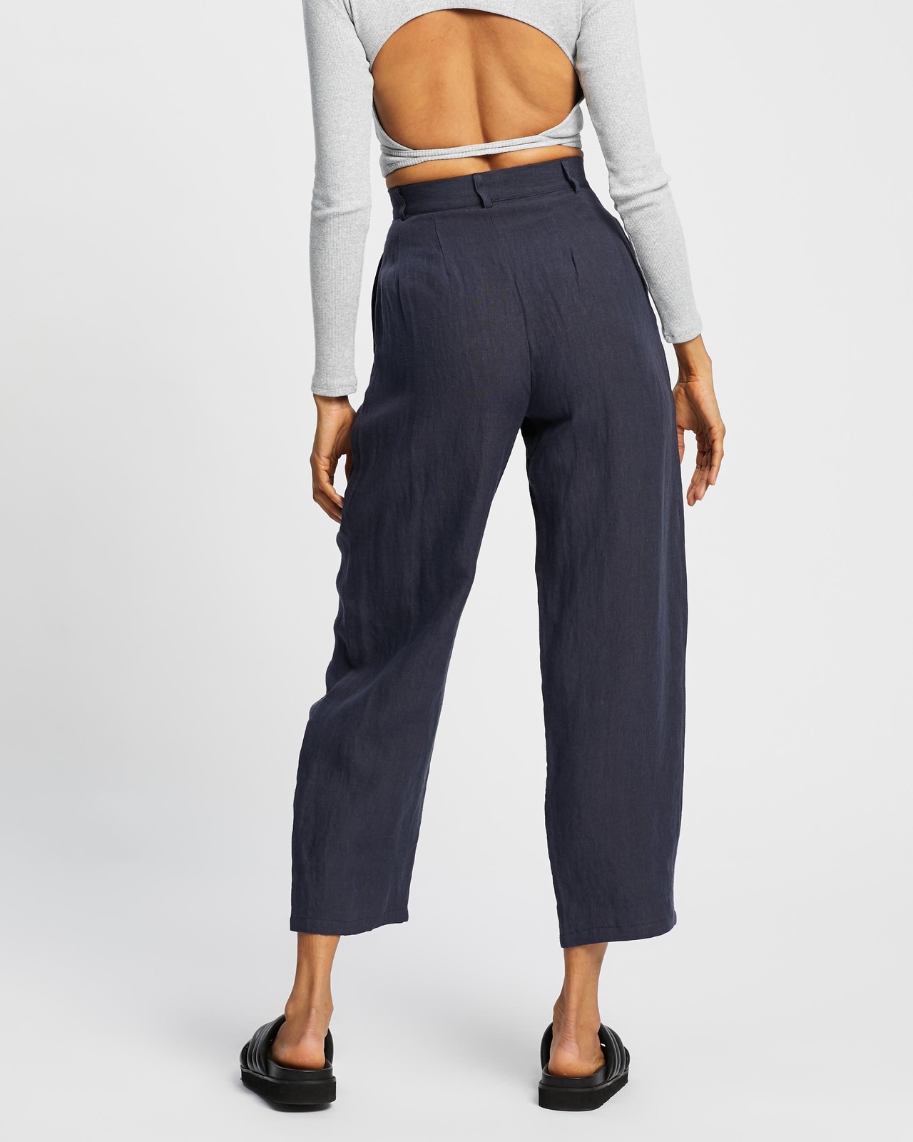 Pleat Front Pants
