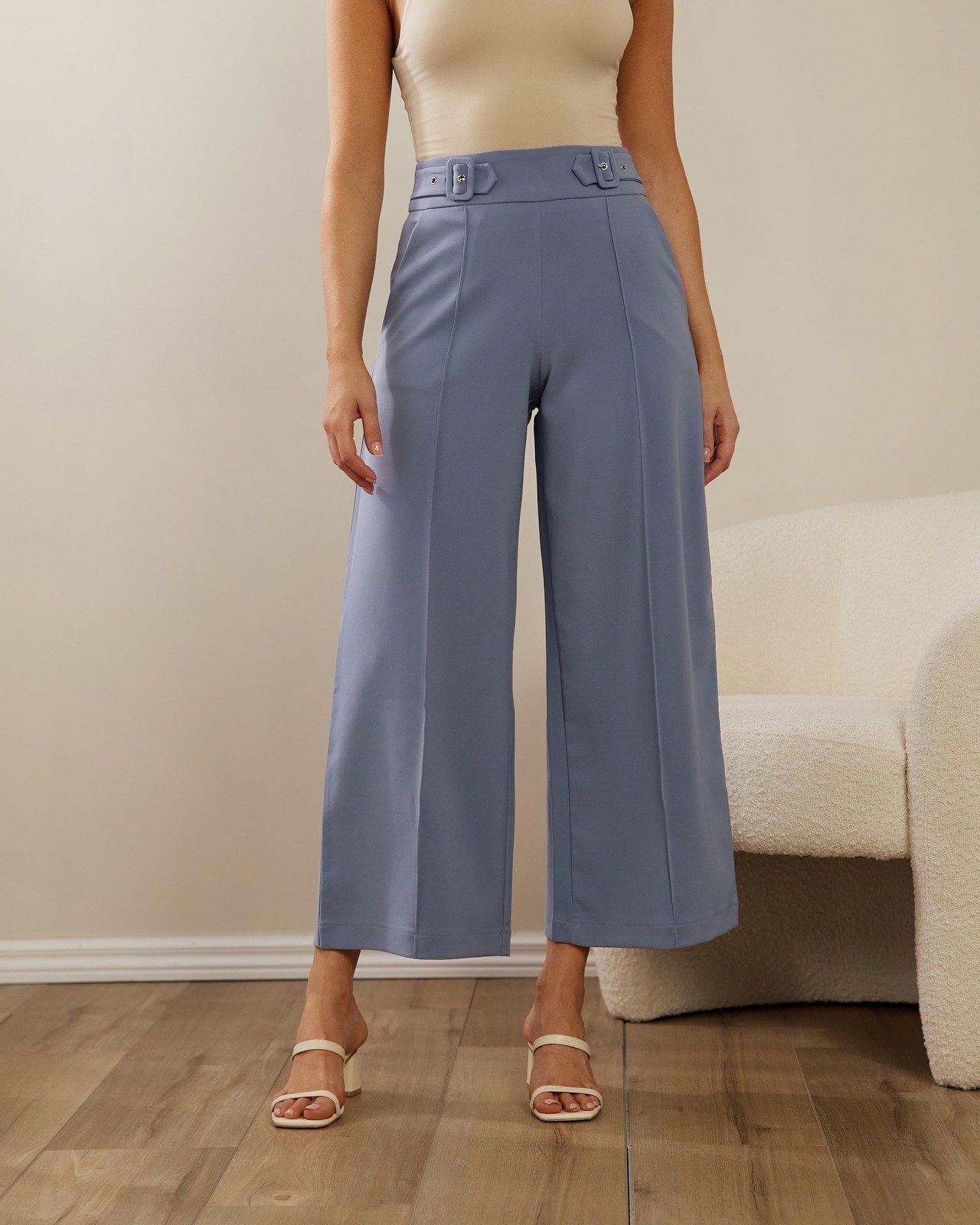 Tenley Buckle Detail Pants