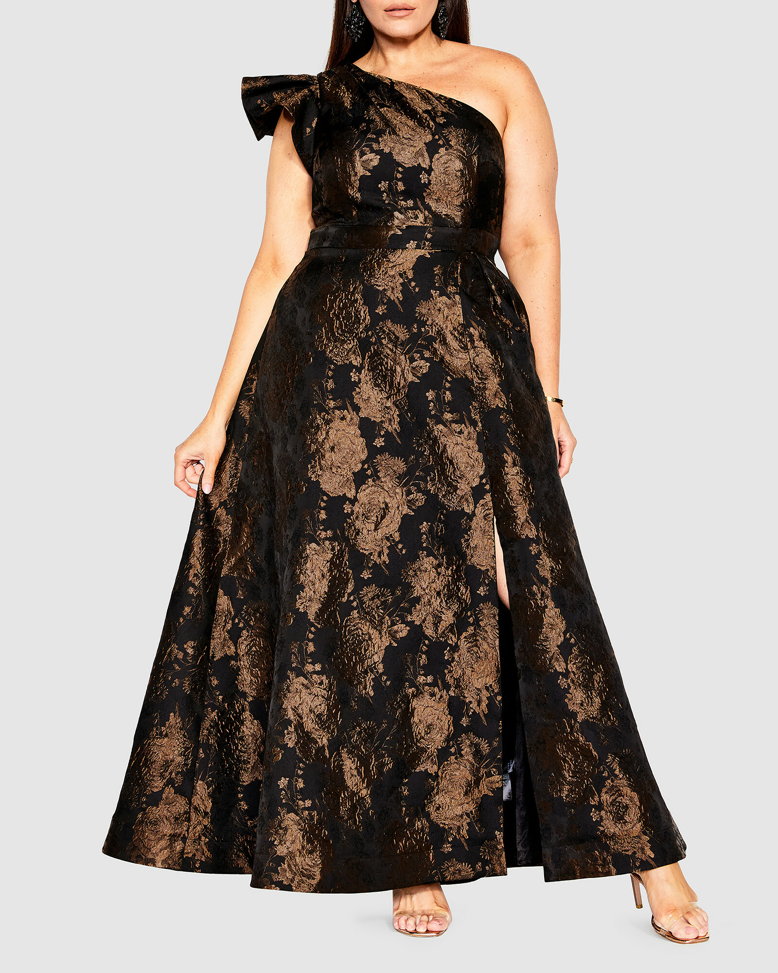 black cardigan over black dress Plus Size Black Crop Cardigan and Black Ditsy Floral Camisole Dress Se –  Pluspreorder
