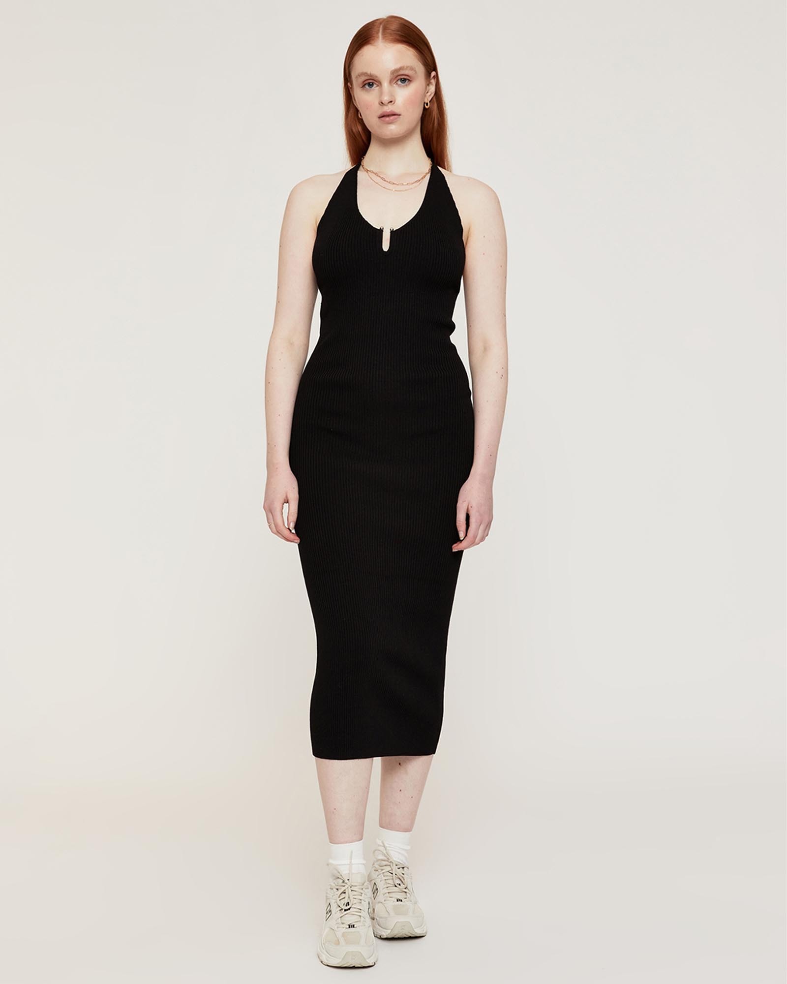Supre Payton Knit Halter Dress - AirRobe