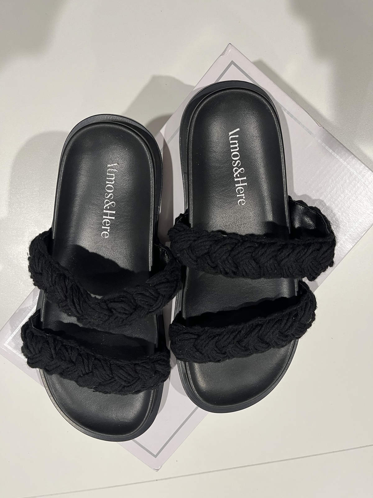 Fiona Leather Slides