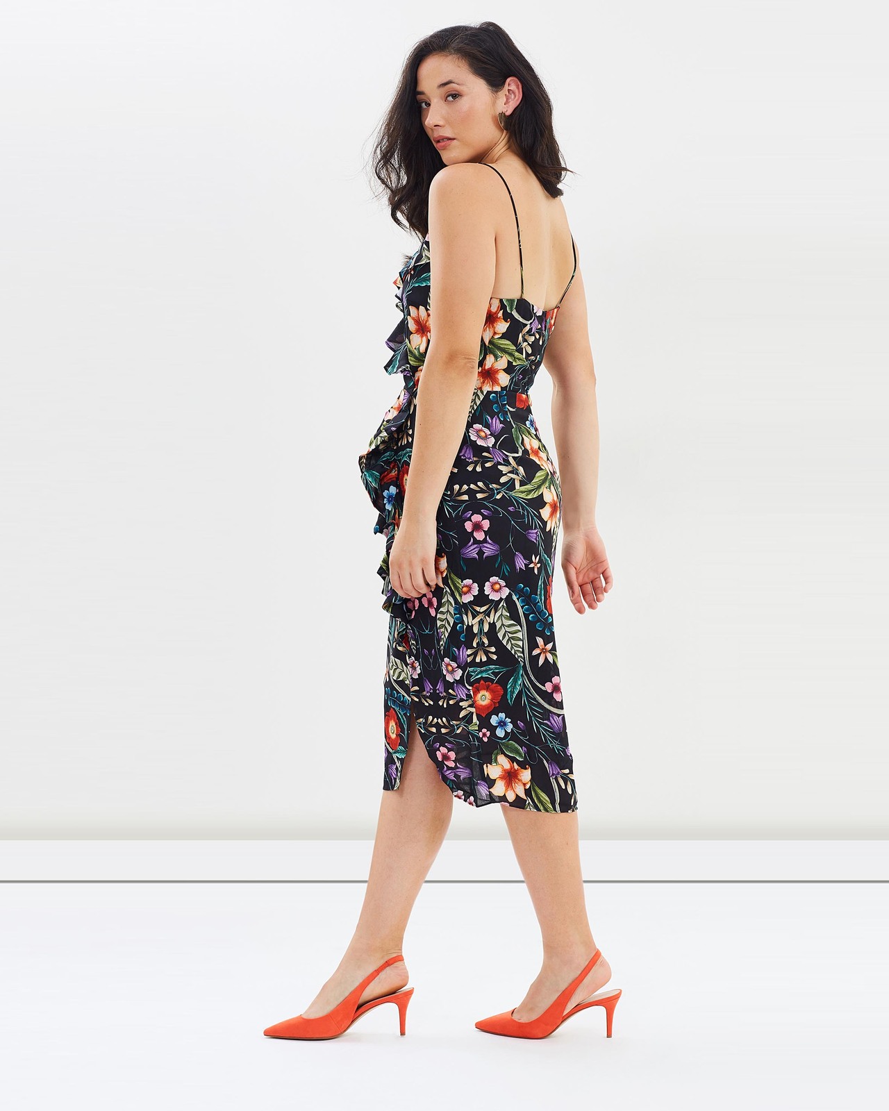 Gardenia Vintage Drape Dress