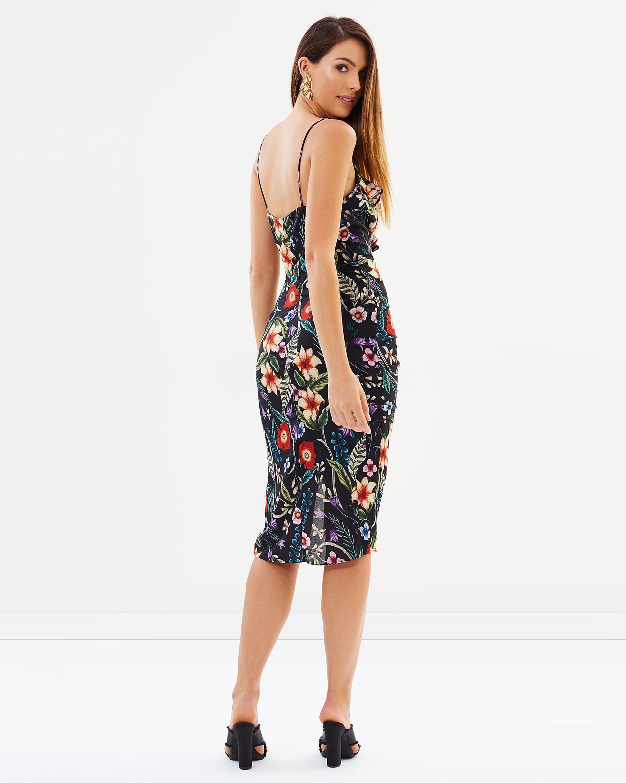Gardenia Vintage Drape Dress