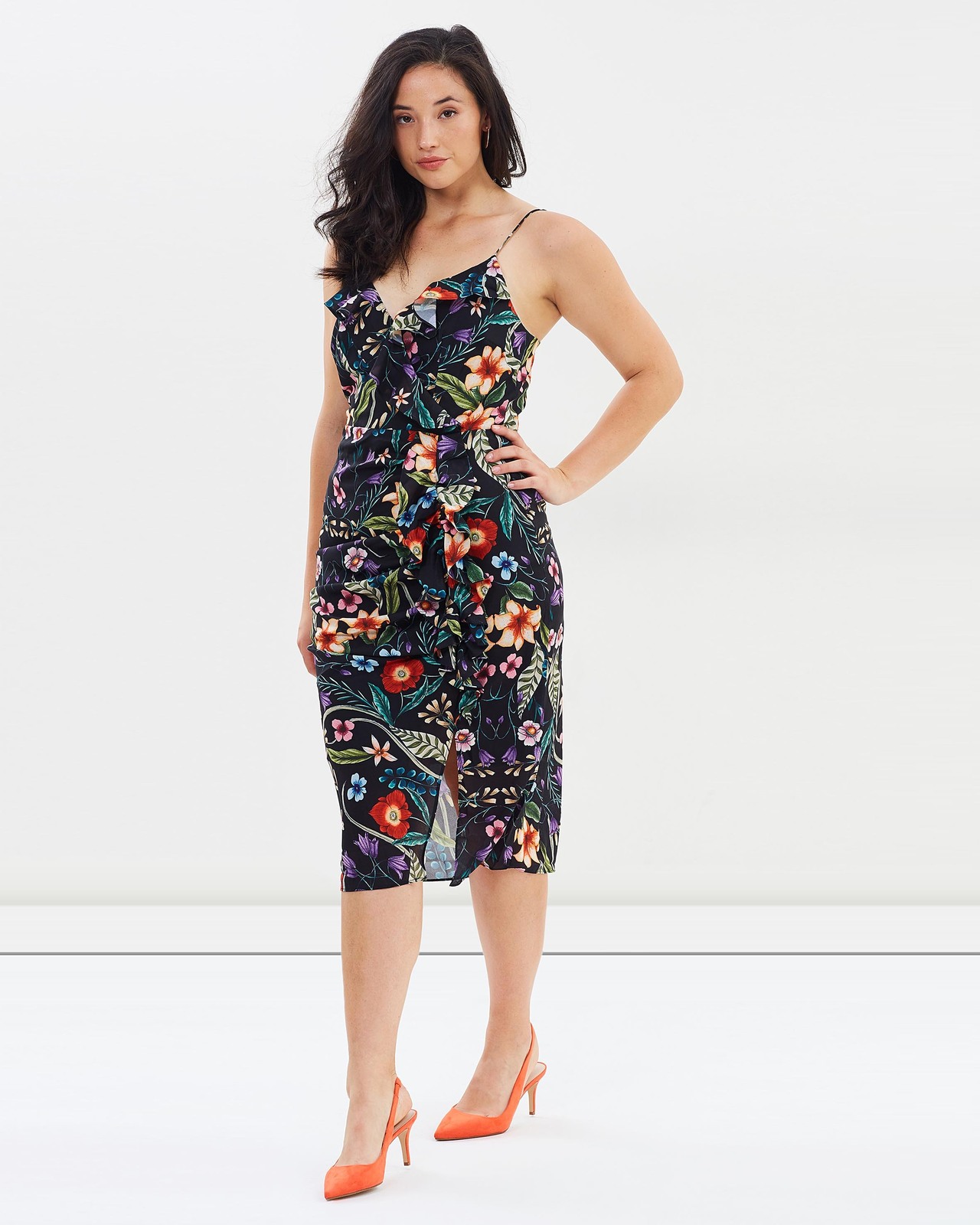 Gardenia Vintage Drape Dress