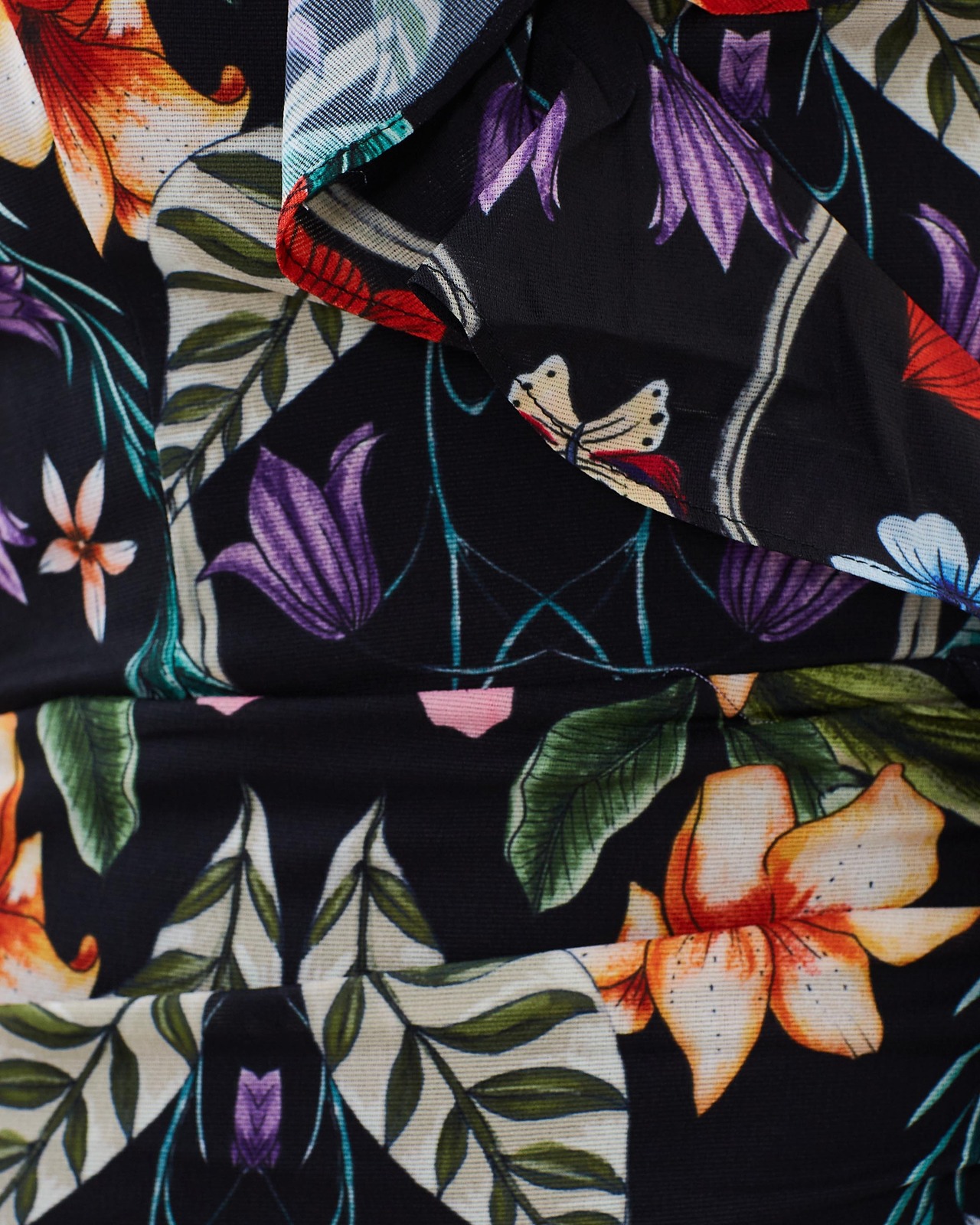 Gardenia Vintage Drape Dress