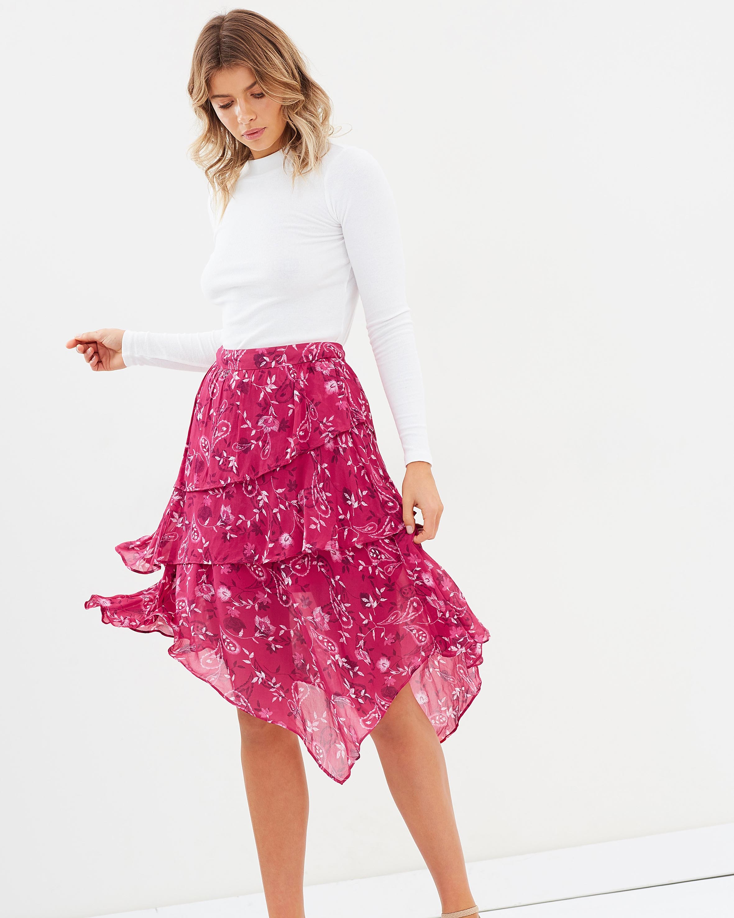 ★24-25FW新作★threetimes★Winnie skirt The Winnie Skirt