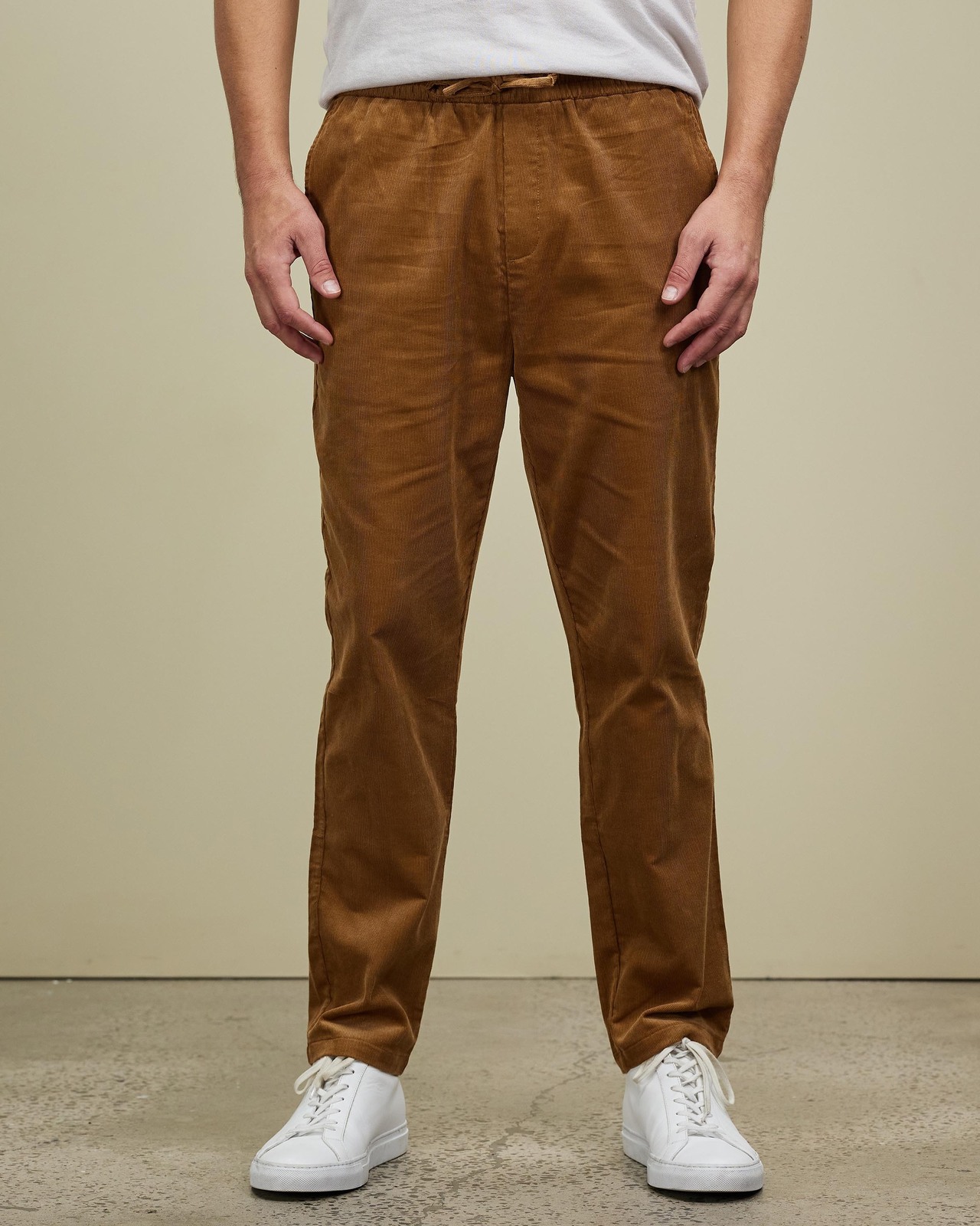 Organic Cord Pull On Pants