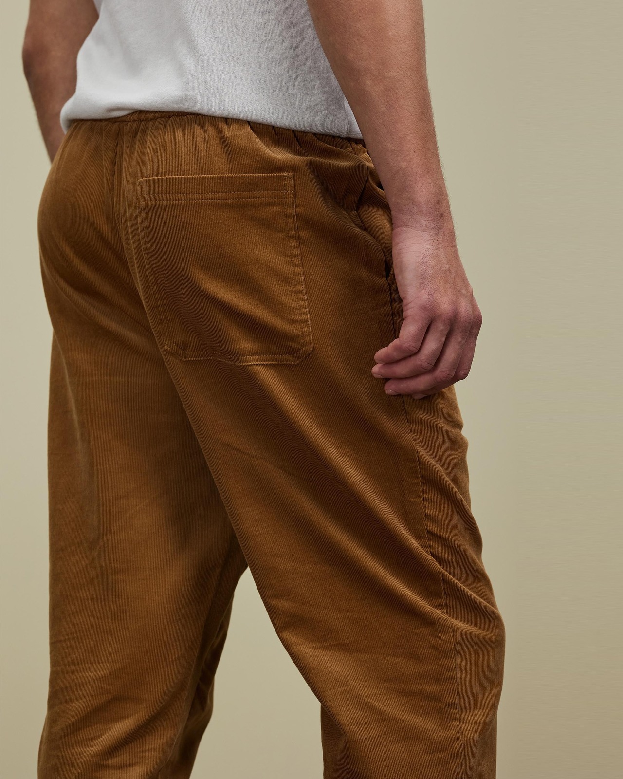 Organic Cord Pull On Pants