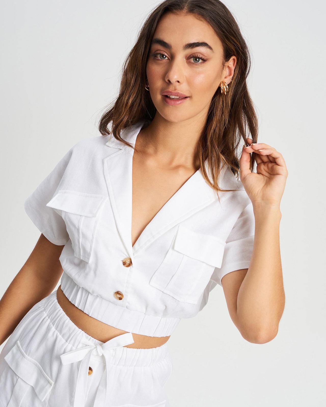 Safari Crop Top