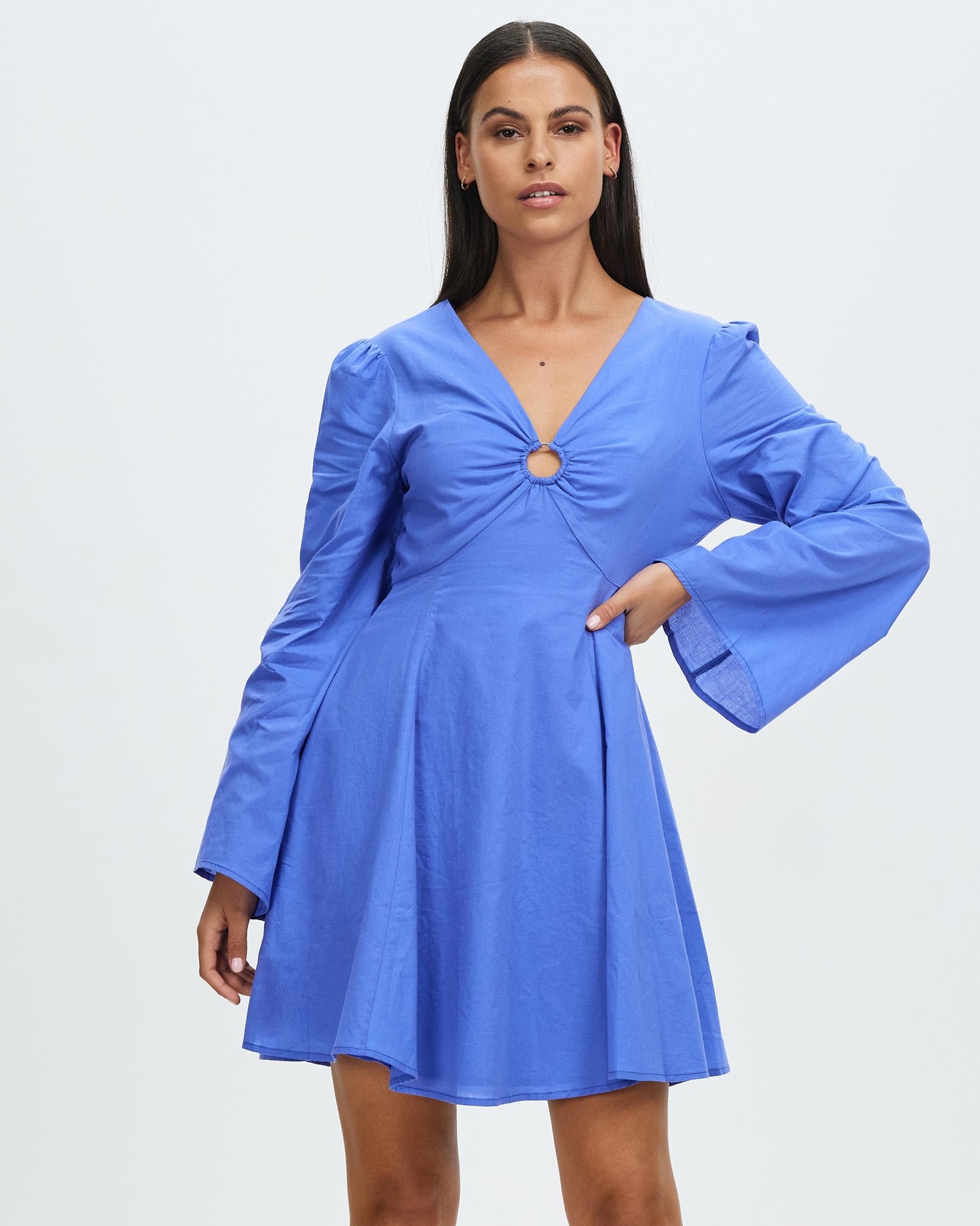 Everly Keyhole Mini Dress