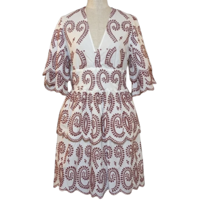 Maje embroidered mini dress - AirRobe
