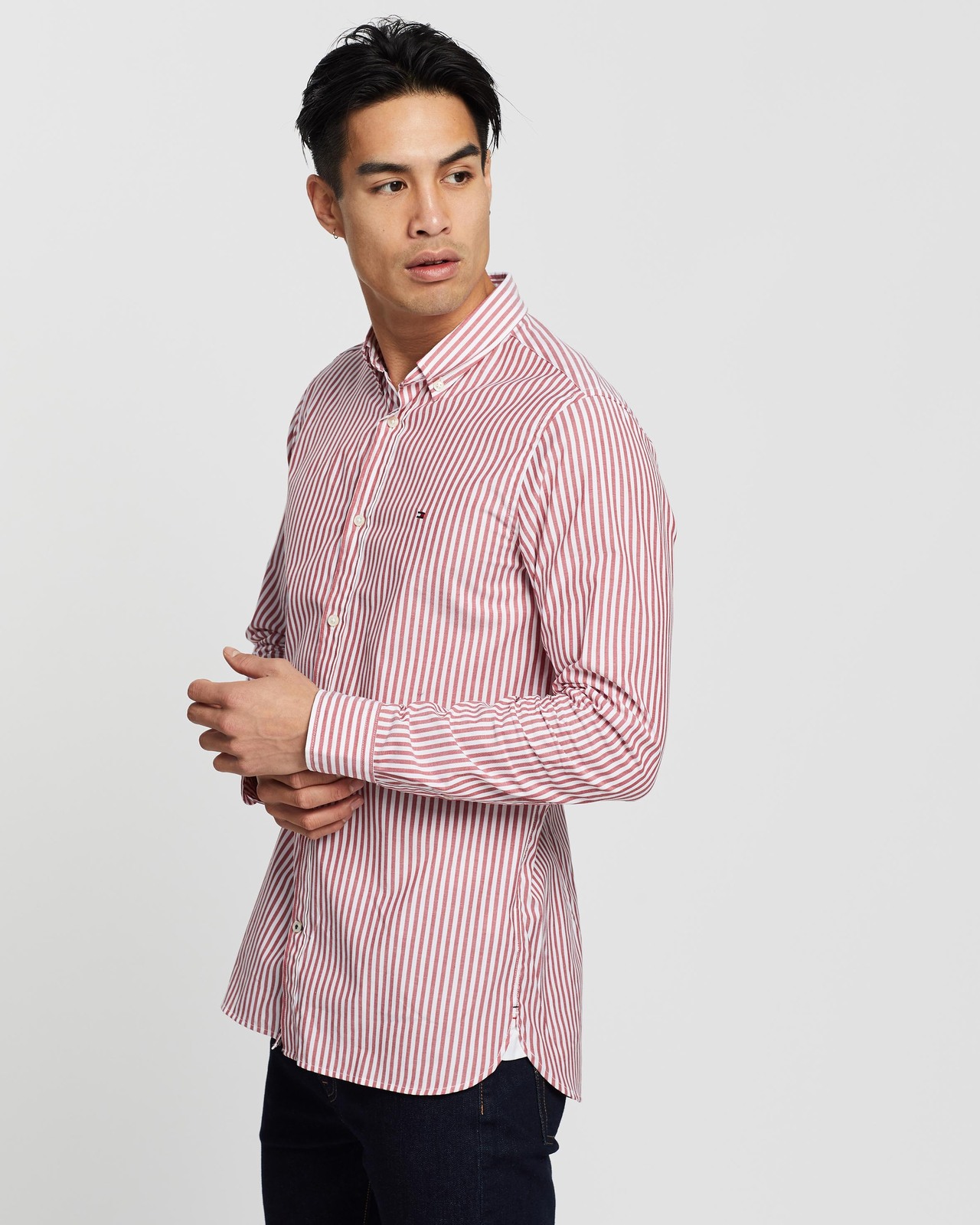 Slim Natural Soft Stripe Shirt