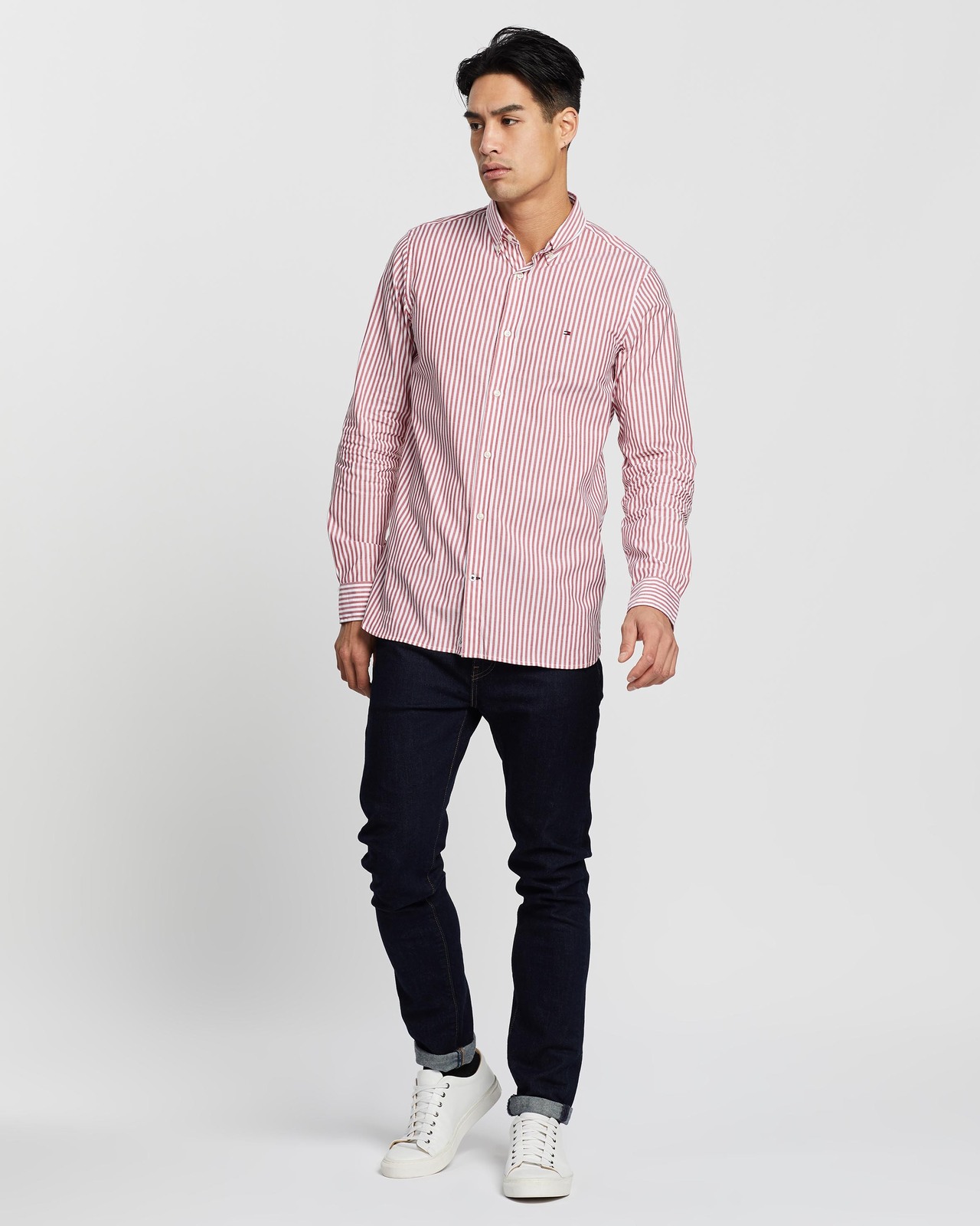 Slim Natural Soft Stripe Shirt