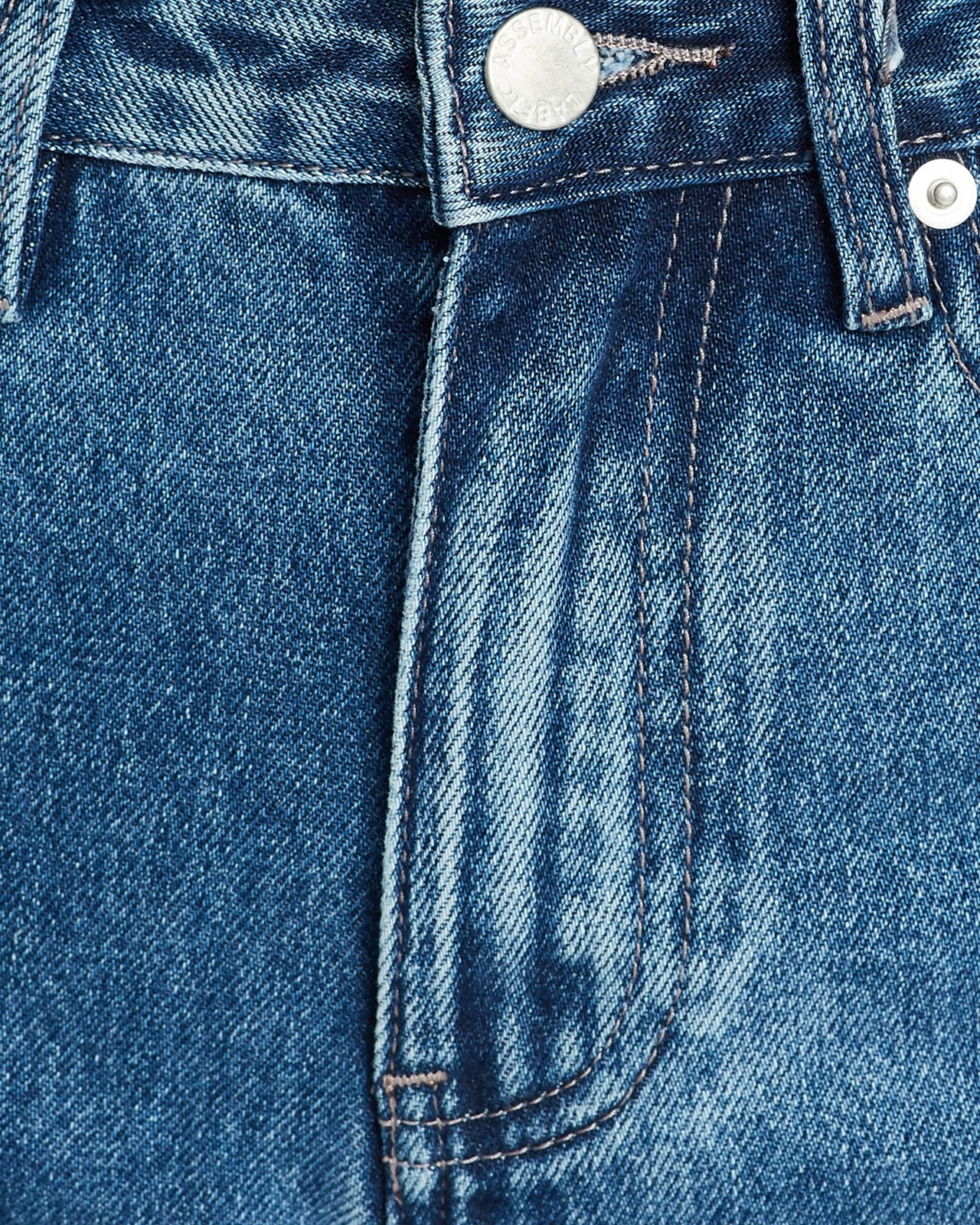 High Waist Rigid Jeans