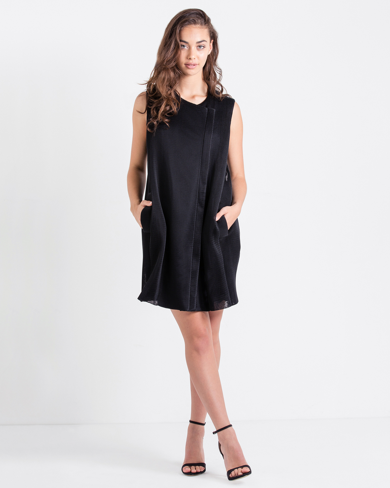 Brock Mesh Sleeveless Jacket
