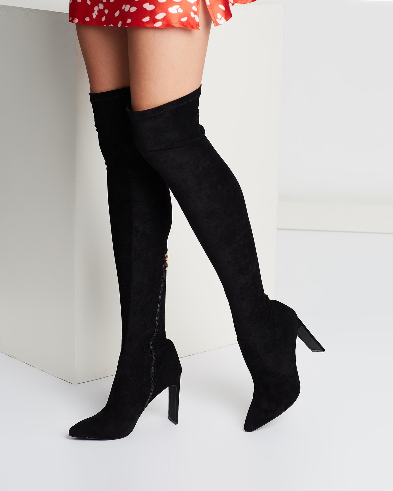 Empire Microsuede Boots
