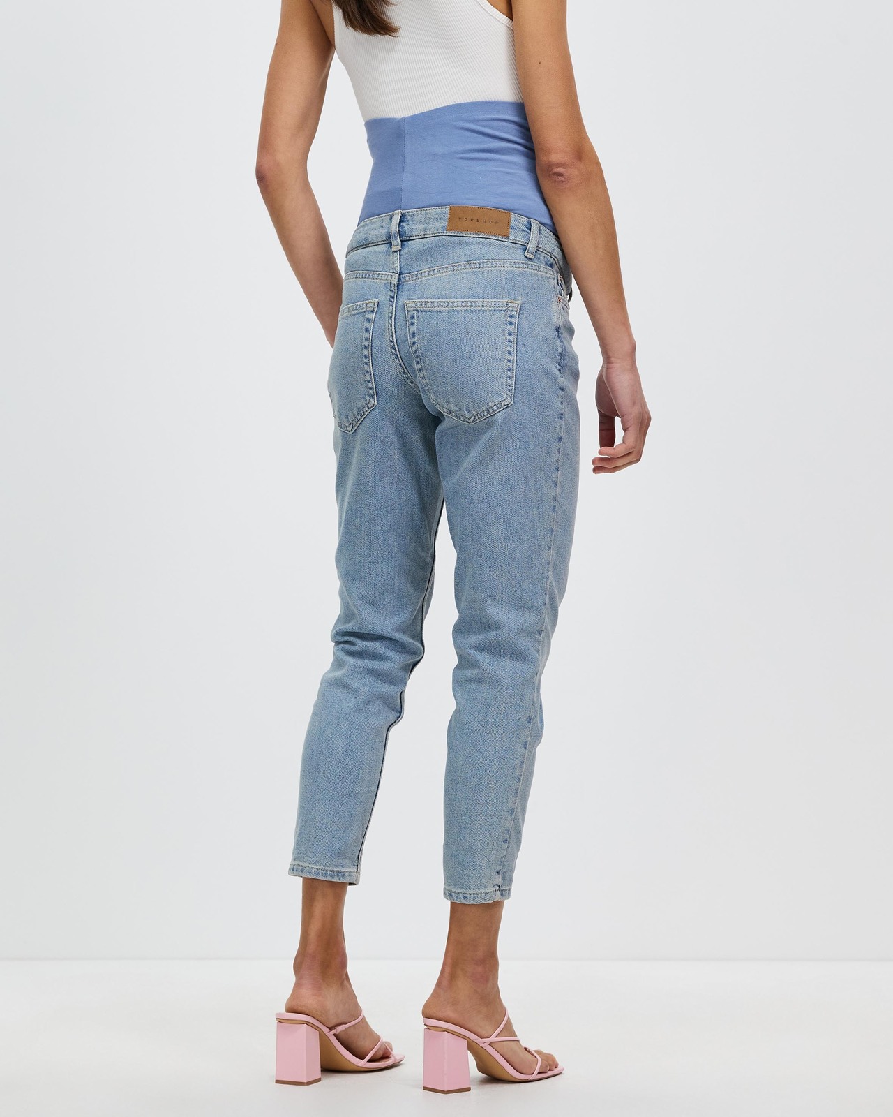 Over The Bump Premium Mom Jeans