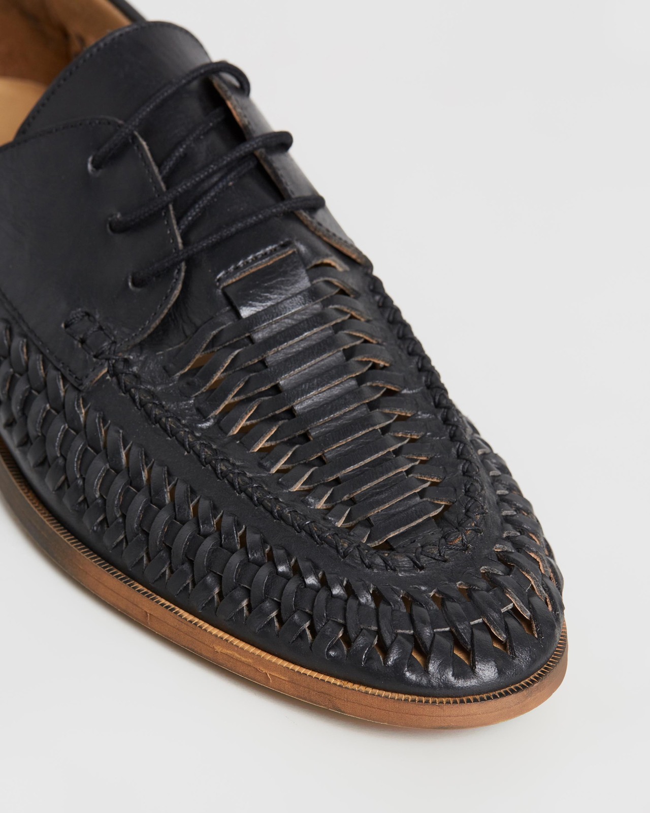 Miguel Woven Lace Up