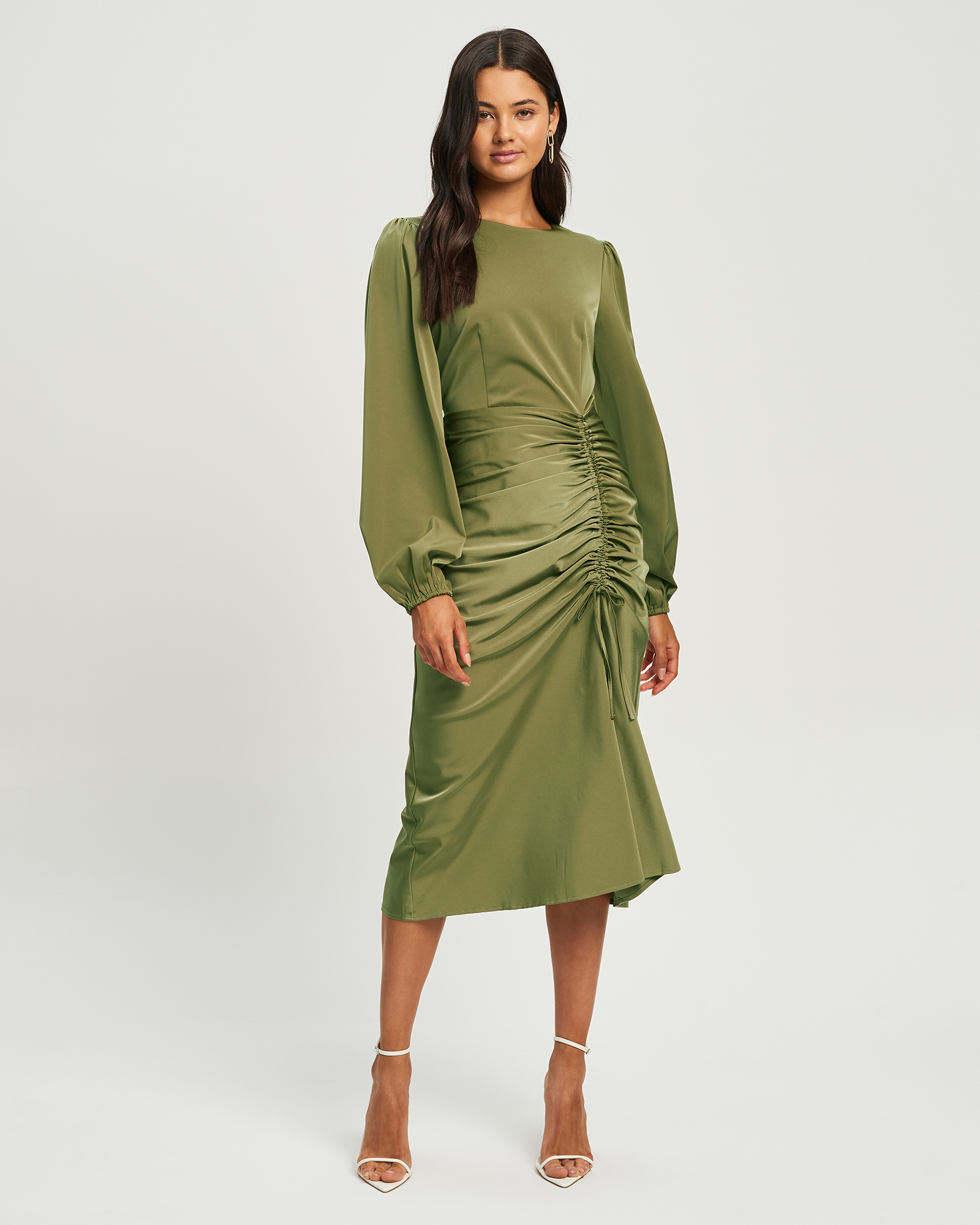 chancery green dress CHANCERY Fitzgerald Dress
