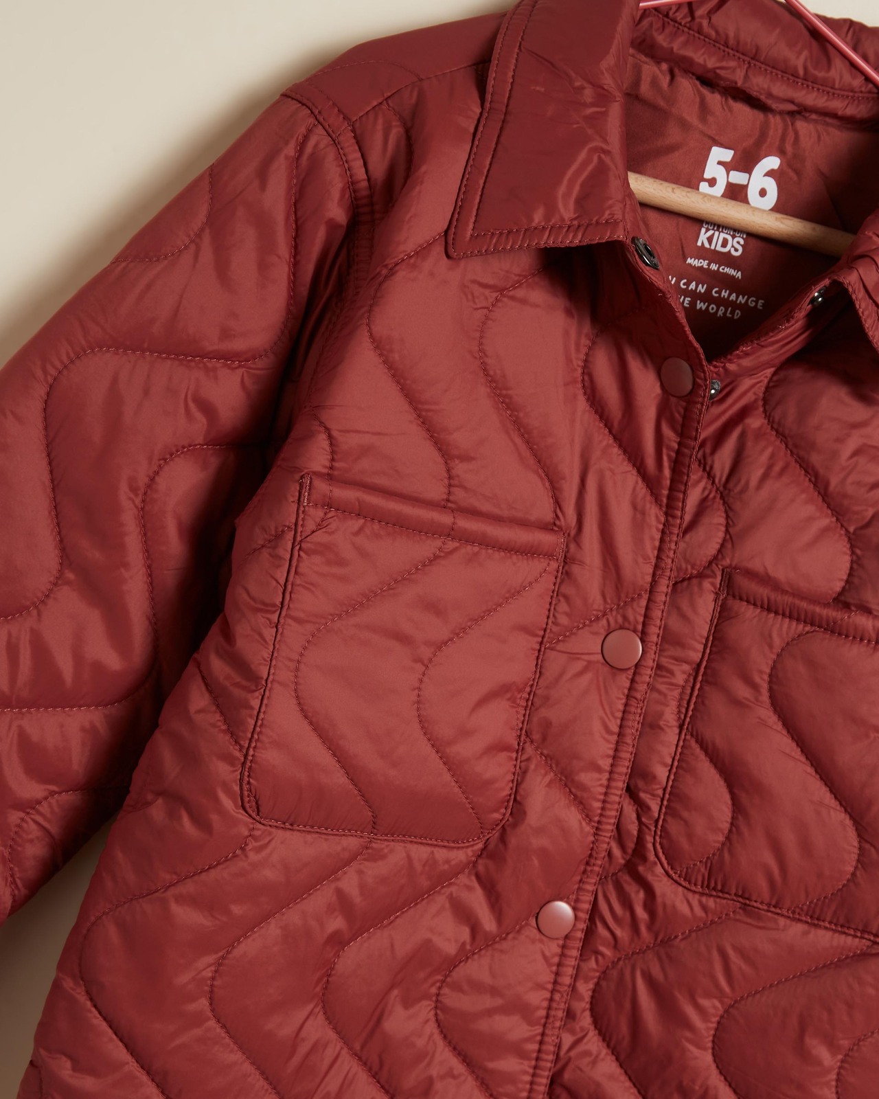 Jamie Quilted Shacket - Kids-Teens