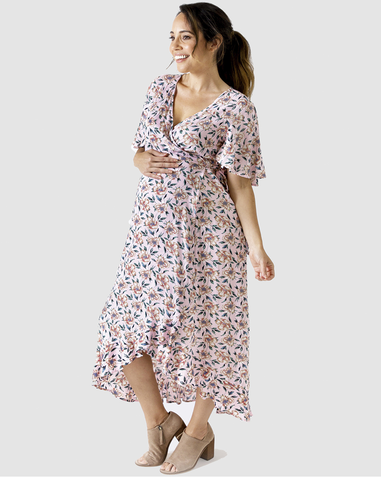 Allegra Wrap Dress