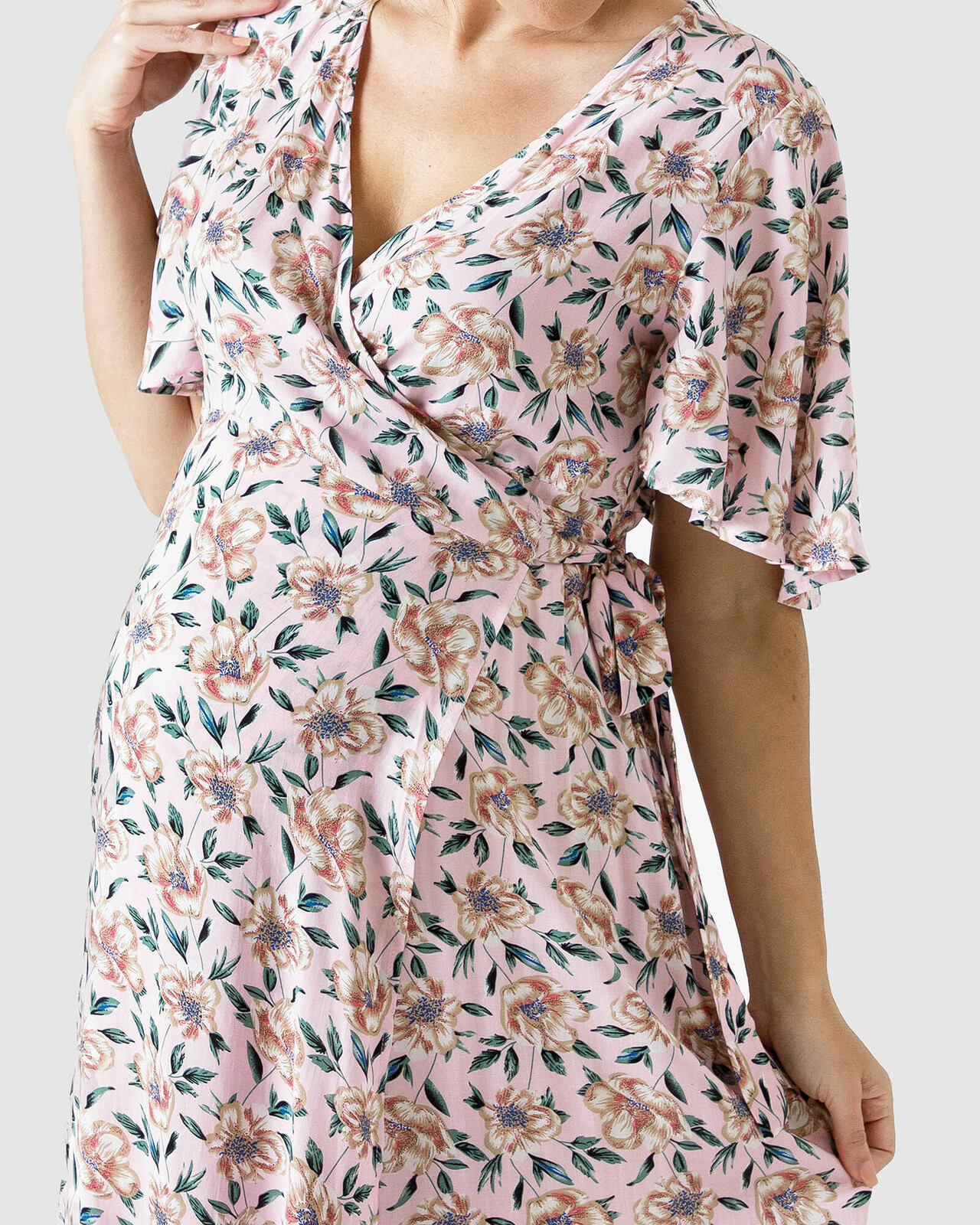 Allegra Wrap Dress