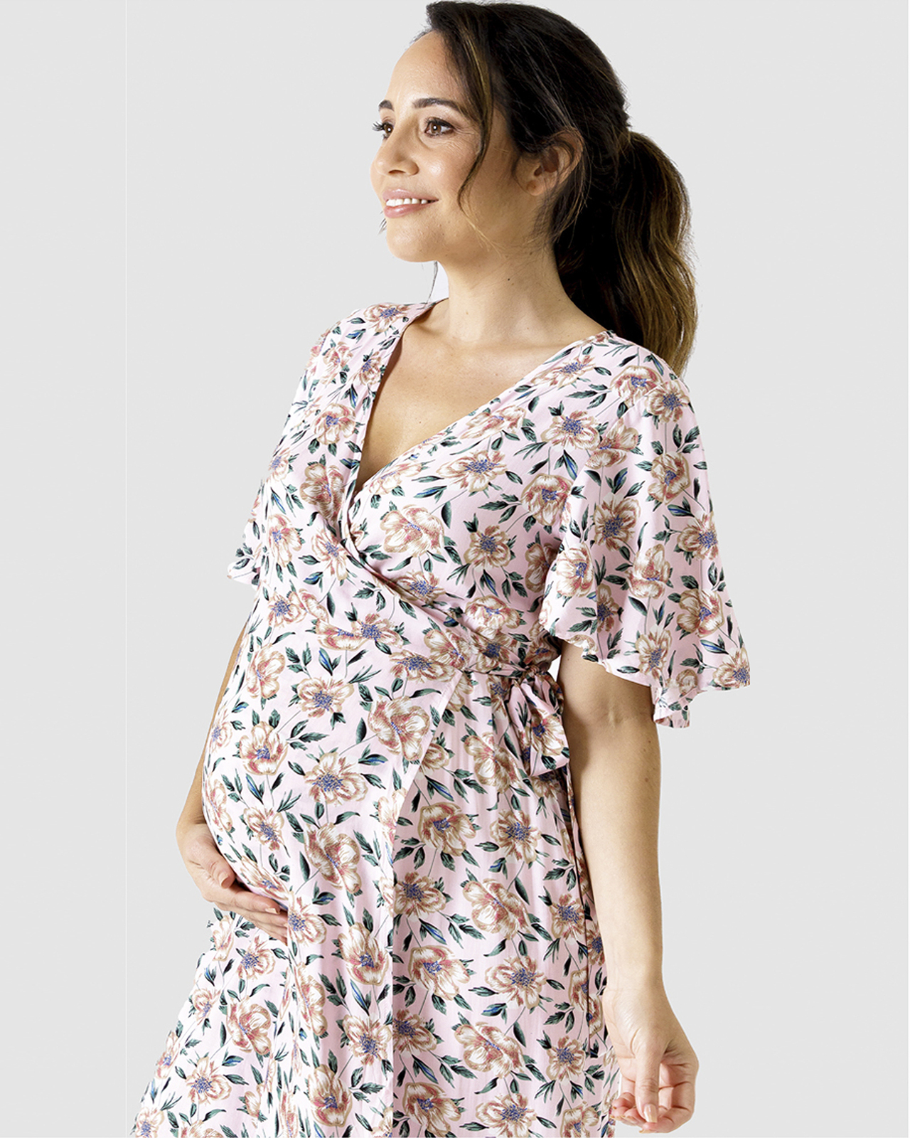 Allegra Wrap Dress