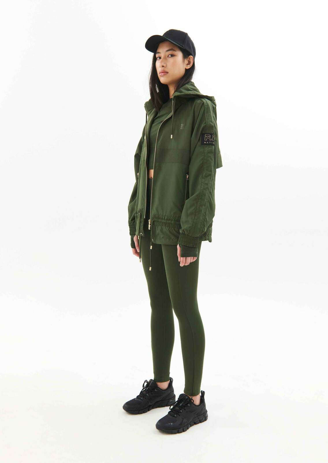 MAN DOWN JACKET IN RIFLE GREEN