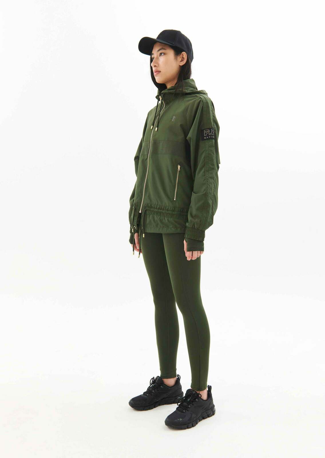 MAN DOWN JACKET IN RIFLE GREEN