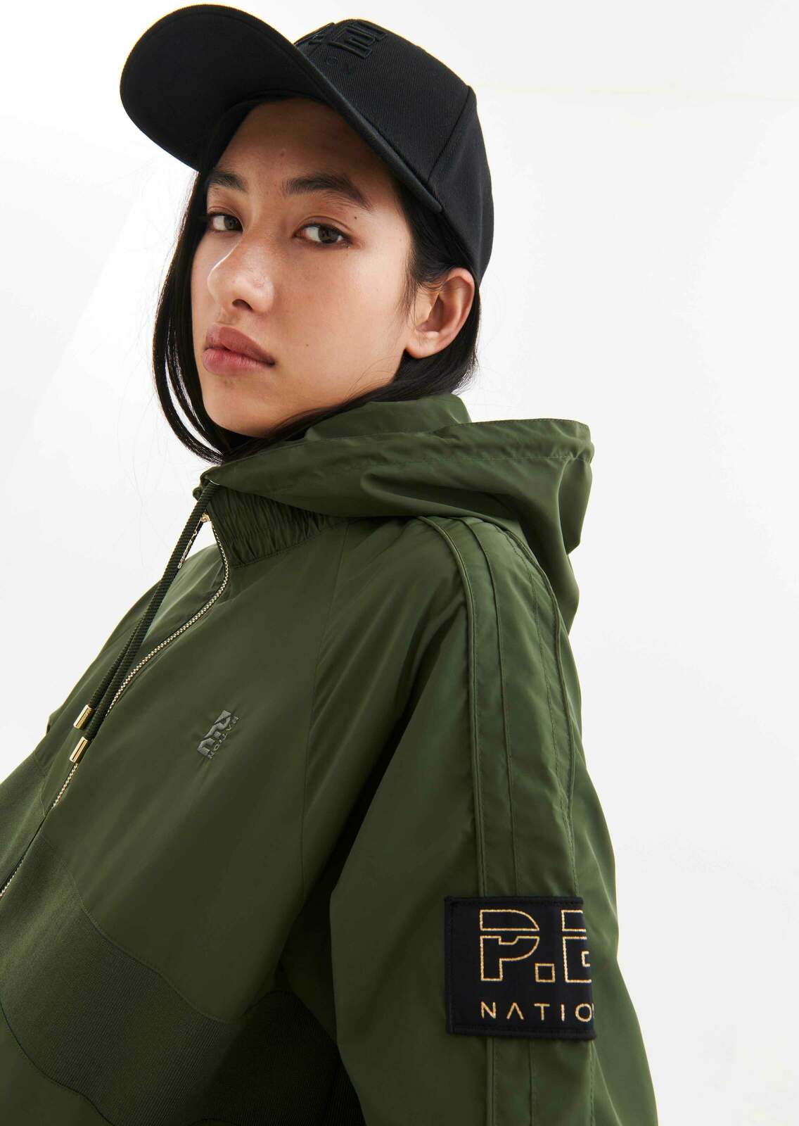 MAN DOWN JACKET IN RIFLE GREEN