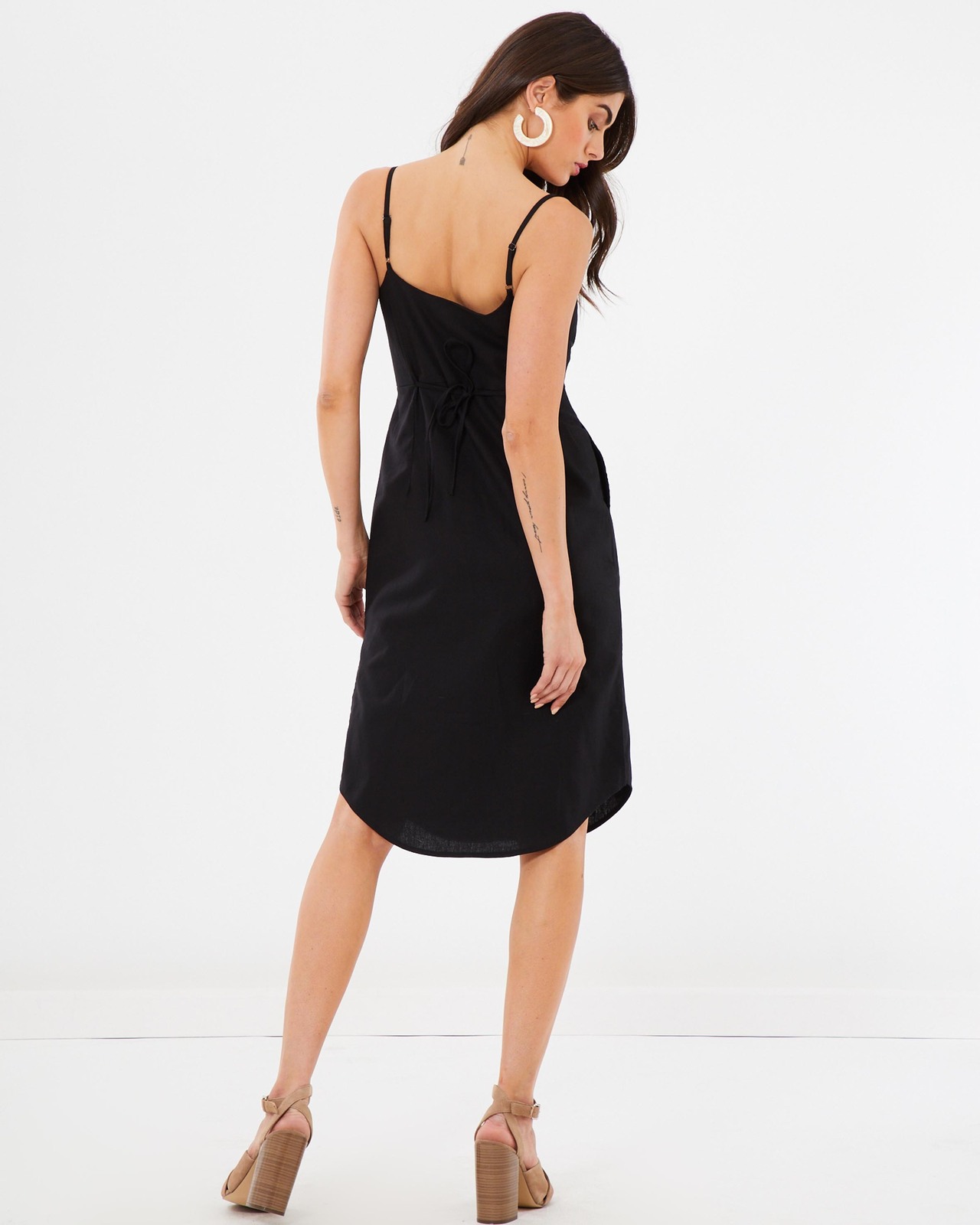 Naples Button-Through Midi Dress