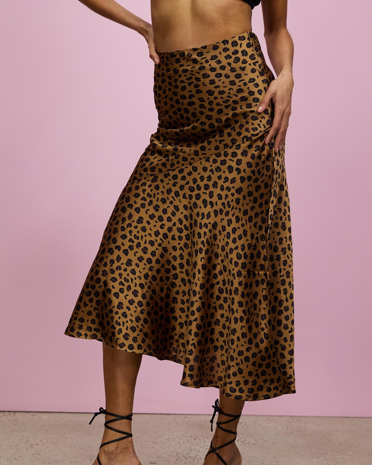 Never fully dressed Leopard Maxi Mya Skirt - AirRobe
