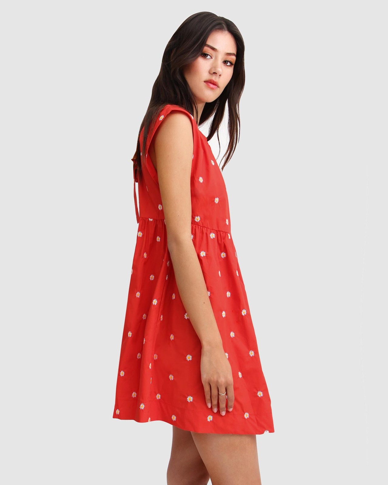 Baby Doll Embroidered Dress