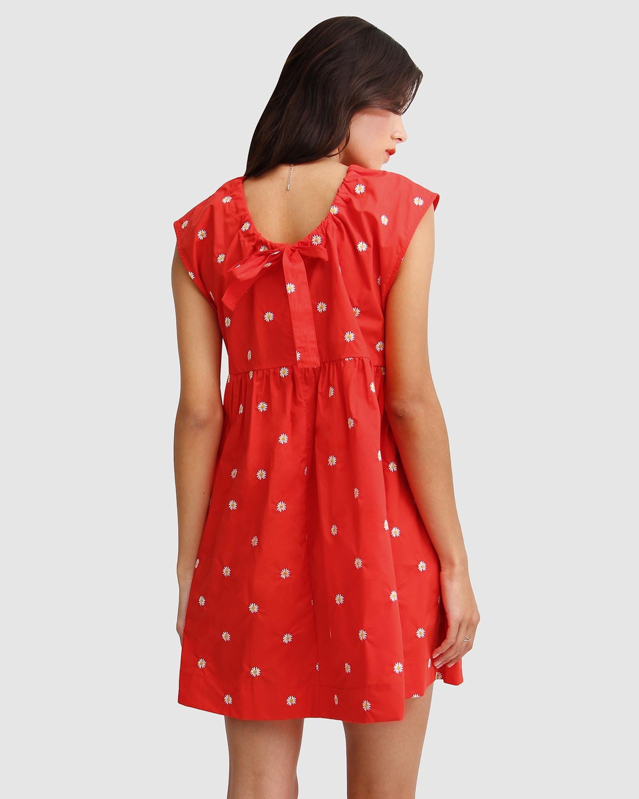 Baby Doll Embroidered Dress