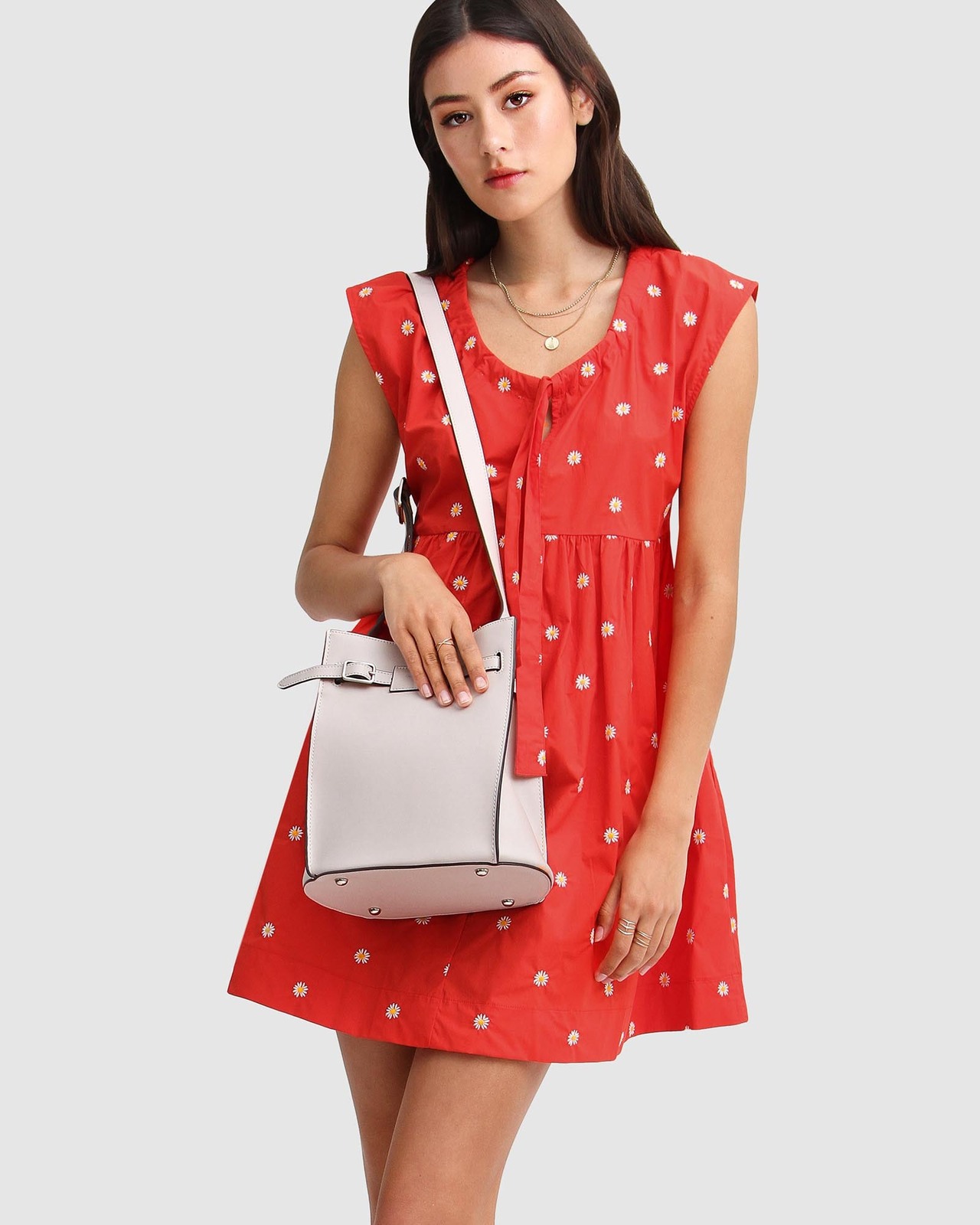Baby Doll Embroidered Dress